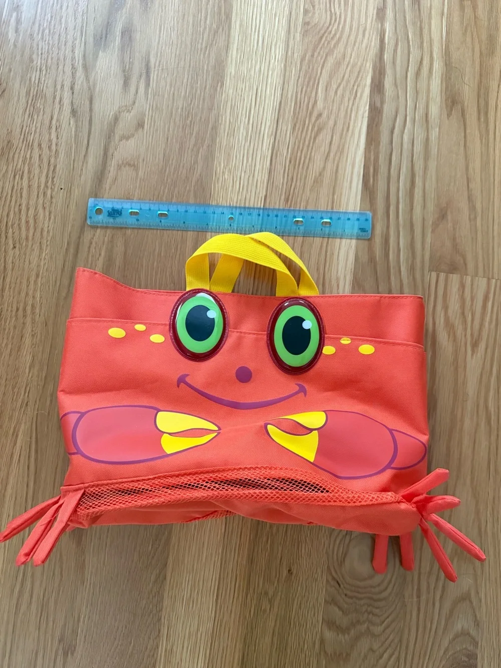 Melissa & Doug NWOT Kids Crab Tote/ Beach Bag